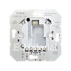GIRA Einsatz Jalousiesteuerung 230V + Nebenstelleneingang 039800