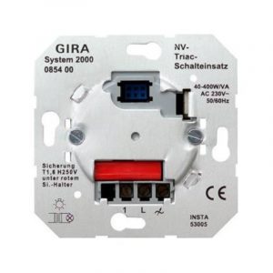 GIRA System 2000 Triac-Schalteinsatz 085400