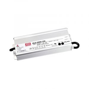 MEAN WELL LED-Netzgerät HLG-320H-24B 24VDC 13,34A max320W IP67 Dimmbar