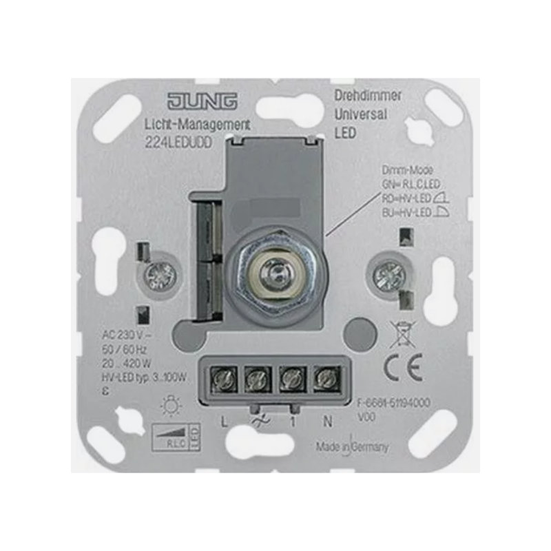 JUNG Drehdimmer Universal LED 224 LED UDD