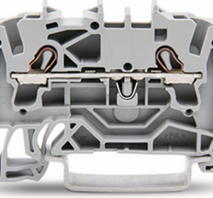 WAGO Topjob S-Reihenklemme 2L-DG-KL 2,5 QMM grau 2002-1201 VPE100 Stück