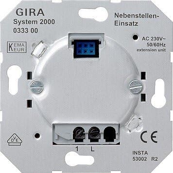 GIRA Nebenstelle Einsatz S2000 033300