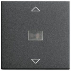 GIRA System 55 Schalter-Aufsatz-Wippe für Jalousie Anthrazit 064428