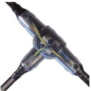 CELLPACK Gießharz-Abzweigmuffe für Kunststoffkabel mit Gießharz Type T 1EG 131149