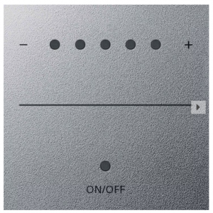 GIRA System55 Farbe Alu System2000 Aufsatz Touchschalter 226126