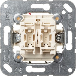 JUNG Taster Unterputz 10A 250V- 2 Schließer 535U   3051542