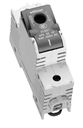 WÖHNER Sicherungs-Lasttrennschalter 31307 VPE 3 Stück