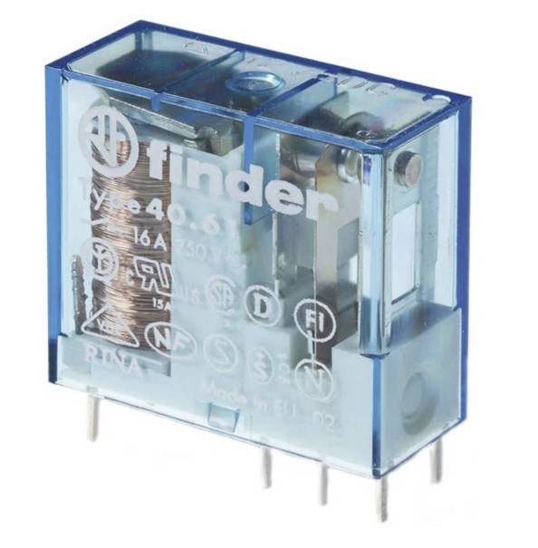 FINDER Steck-/Printrelais 40.61.9.024.0000