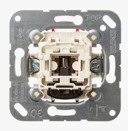 JUNG Wipp-Kontrollschalter 2-pol up 502KOU