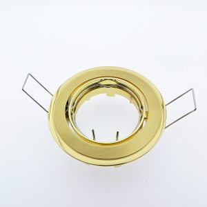 RUTEC Druckguss-Einbaustrahler Bicolor Gold 5538-3