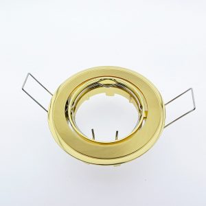 RUTEC Druckguss-Einbaustrahler Bicolor Gold 5538-3