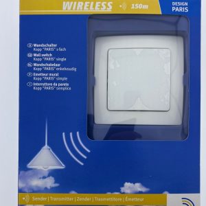 KOPP Funk-Wandschalter PARIS 1-fach 8222.0202.2