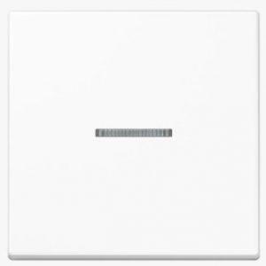 Jung Wippe 1-fach mit Lichtleiter AS590KO5WW