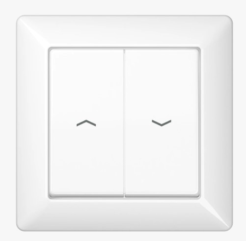 JUNG Wippe mit Rahmen mit Pfeilsymbolen AS590-5PWW