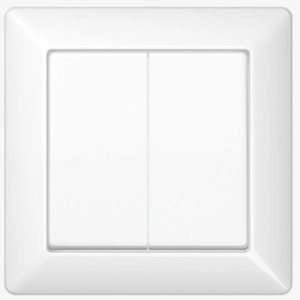 JUNG Serienwippe 2fach AS590-5WW