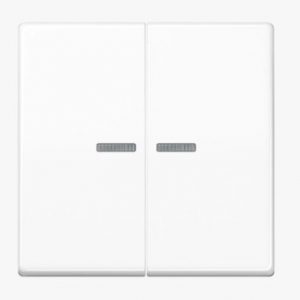 JUNG Wippe mit Lichtleiter 2fach AS591-5KO5WW