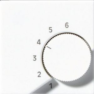 JUNG Abdeckung für Raumtemperaturregler-Einsätze ATR236PLWW