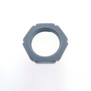 WISKA Gegenmutter EMU 20 PS RAL 7001   10064676 VPE 100 Stück