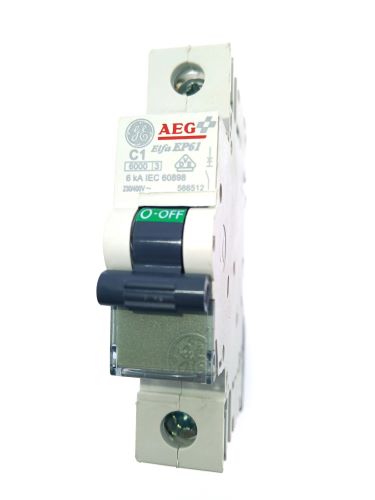 GE/AEG Elfa Leitungsschutzschalter EP61 C01 1-pol. 230/400V 566512