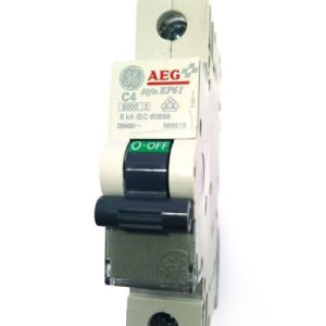 GE/AEG Elfa Leitungsschutzschalter EP61 C04 1-pol. 230/400V 566515