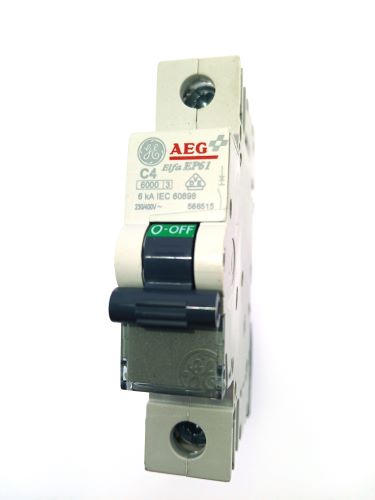 GE/AEG Elfa Leitungsschutzschalter EP61 C04 1-pol. 230/400V 566515