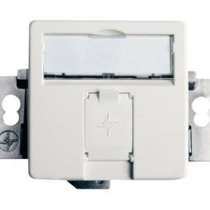 TELEGÄRTNER Modulaufnahme 50x50 1-fach UP/50 BR Unterflur unbestückt H02010A0079