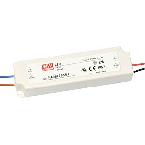 MEAN WELL Schaltnetzteil 9-30VDC 1050mA IP67 LPC-35-1050