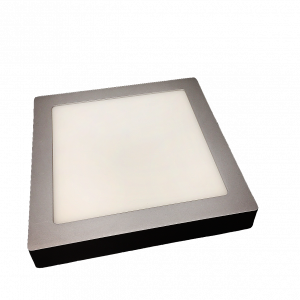 Aufbaupanel ASTERION 15W 4000K weiss oder silber Q 240x240x40mm