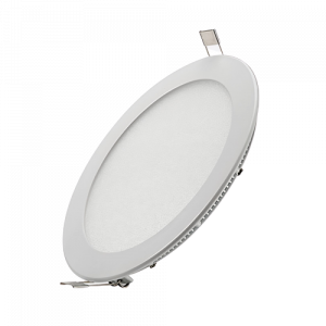 Einbaupanel ANTARO 15W 3000K Ra85 1025lm R240 silber Aluminium Dim 1-10V