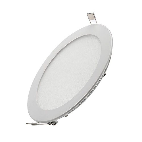 Einbaupanel ANTARO 18W 3000K Ra85 1290lm ⌀300 weiss Aluminium Dim 1-10V