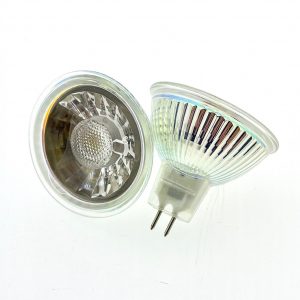 LED Spot Glas 5W 3000K - 6000K 30° GU5,3 MR16 400lm - 500lm