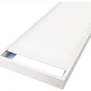 Einbaurahmen für Panel 1200x300mm weiss mit Befestigungswinkel 6 Stück