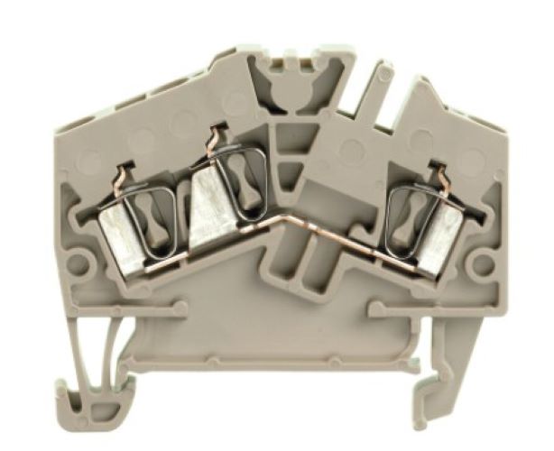 WEIDMÜLLER ZDU 2.5-2/3AN Durchgangs-Reihenklemme 2,5 mm² – VPE 100 Stück