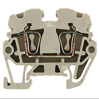 WEIDEMÜLLER ZDUA 2.5-2 Z-Reihe Durchgangs-Reihenklemme Bemessungsquerschnitt: 2.5 mm² Zugfederanschluss dunkelbeige 1720920000