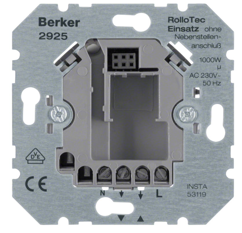 BERKER/HAGER RolloTec Standardeinsatz Hauselektronik 2925